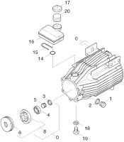 KÄRCHER Professional Ersatzteile Hochdruckreiniger Heisswasser FT 600 TS     EU 1.852-429.0 Antrieb