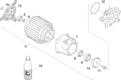 KÄRCHER Professional Ersatzteile Hochdruckreiniger Heisswasser HDS 450 CI    EU 1.289-101.0 Motor