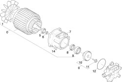 KÄRCHER Professional Ersatzteile Hochdruckreiniger Heisswasser HDS 501 C -MS EU 1.272-109.0 Motor