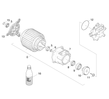 KÄRCHER Professional Ersatzteile Hochdruckreiniger Heisswasser HDS 450 CI-MS EU 1.289-109.0 Motor