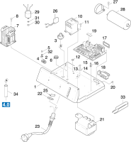 KÄRCHER Professional Ersatzteile Hochdruckreiniger Heisswasser HDS 755        EU 1.026-121.0 Unterteil