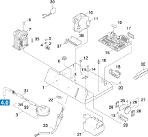 KÄRCHER Professional Ersatzteile Hochdruckreiniger Heisswasser HDS 995         EU 1.027-261.0 Unterteil