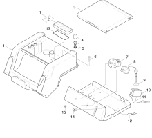 KÄRCHER Professional Ersatzteile Hochdruckreiniger Heisswasser HDS 1295        EU 1.028-111.0 Oberteil