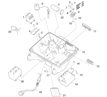KÄRCHER Professional Ersatzteile Hochdruckreiniger Heisswasser HDS 557 CI      EU 1.852-421.0 E-Geraeteschrank