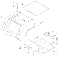 KÄRCHER Professional Ersatzteile Hochdruckreiniger Heisswasser HDS SUPER       EU 1.025-886.0 Oberteil