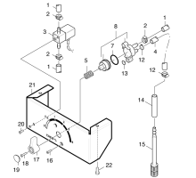 KÄRCHER Professional Ersatzteile Hochdruckreiniger Heisswasser HDS 1000 BE     EU 1.811-933.0 E-Geraeteschrank