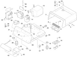 KÄRCHER Professional Ersatzteile Hochdruckreiniger Heisswasser HDS 1000 W 1.718-934.0 E-Geraeteschrank