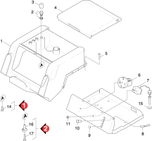 KÄRCHER Professional Ersatzteile Hochdruckreiniger Heisswasser 2700 SUPER      EU 1.025-882.0 Oberteil