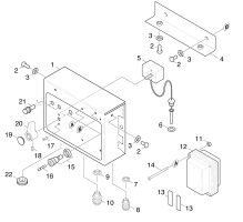 KÄRCHER Professional Ersatzteile Hochdruckreiniger Heisswasser HDS 1000 DE     EU 1.811-936.0 E-Geraeteschrank