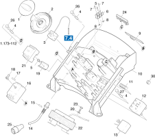 KÄRCHER Professional Ersatzteile Hochdruckreiniger Heisswasser HDS 698 C      EU 1.173-101.0 E-Geraeteschrank