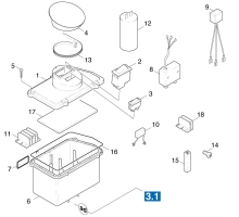 KÄRCHER Ersatzteile Hochdruckreiniger K 855 HS *EU 1.185-101.0-A E-Geraeteschrank