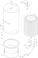 KÄRCHER Professional Ersatzteile Hochdruckreiniger Heisswasser HDS 2000 SUPER EU 1.071-261.0 Heizschlange