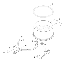 KÄRCHER Professional Ersatzteile Hochdruckreiniger Heisswasser POWER AMERICA 1540 1.027-882.0 Brennerdeckel