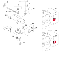 KÄRCHER Professional Ersatzteile Hochdruckreiniger Heisswasser HDS 745 1.026-911.0 Brennerdeckel