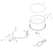 KÄRCHER Professional Ersatzteile Hochdruckreiniger Heisswasser HDS 745 1.026-911.0 Brennerboden