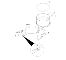 KÄRCHER Professional Ersatzteile Hochdruckreiniger Heisswasser HDS SUPER       EU 1.025-886.0 Brennerboden