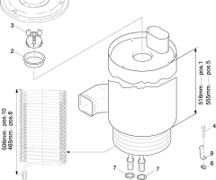 KÄRCHER Professional Ersatzteile Hochdruckreiniger Heisswasser SB-HDS 695    -ARAL 1.025-951.0 Heizschlange