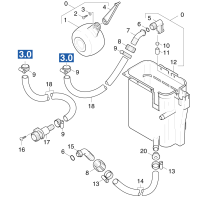 KÄRCHER Professional Ersatzteile Hochdruckreiniger Heisswasser POWER AMERICA 1540 1.027-882.0 Schwimmerkasten
