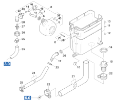 KÄRCHER Professional Ersatzteile Hochdruckreiniger Heisswasser HDS 1290 ST-LP 1.885-125.0 Schwimmerkasten