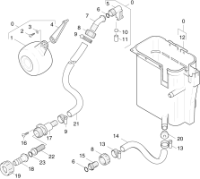 KÄRCHER Professional Ersatzteile Hochdruckreiniger Heisswasser HDS 699         EU 1.025-401.0 Schwimmerventil