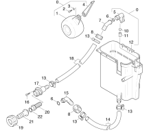 KÄRCHER Professional Ersatzteile Hochdruckreiniger Heisswasser HDS Super SX EU-II 1.025-362.0 Schwimmerkasten