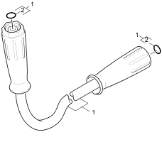 KÄRCHER Professional Ersatzteile Hochdruckreiniger Heisswasser HDS 2000 SUPER EU-I 1.071-100.0 Schlauch