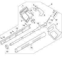 KÄRCHER Professional Ersatzteile Hochdruckreiniger Heisswasser WINNER HOT 160/3 EU 1.962-921.0 Handspritzpistole