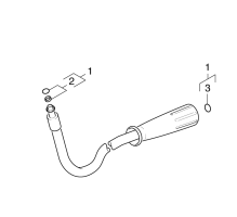 KÄRCHER Professional Ersatzteile Hochdruckreiniger Heisswasser HDS 1000 DE     EU 1.811-936.0 HD-Schlauch