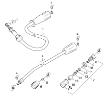 KÄRCHER Professional Ersatzteile Hochdruckreiniger Heisswasser HDS 501 C -MS EU 1.272-109.0 Düse