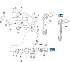KÄRCHER Professional Ersatzteile Hochdruckreiniger Heisswasser HDS 1295        EU 1.028-111.0 Instrumententafel