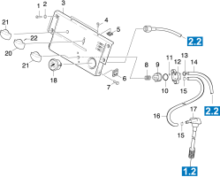 KÄRCHER Professional Ersatzteile Hochdruckreiniger Heisswasser HDS Super SX Trost 1.025-363.0 Instrumententafel