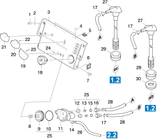 KÄRCHER Professional Ersatzteile Hochdruckreiniger Heisswasser HDS 1195      EU-I 1.028-333.0 Instrumententafel