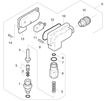 KÄRCHER Professional Ersatzteile Hochdruckreiniger Heisswasser HDS 1000 BE 1.811-802.0 Druckschalter