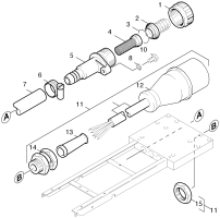 KÄRCHER Professional Ersatzteile Hochdruckreiniger Kaltwasser HD 1000 SI  EU 1.924-111.0 Kabel