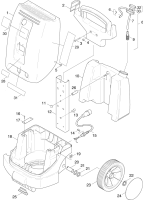 KÄRCHER Professional Ersatzteile Hochdruckreiniger Kaltwasser C 2300  EU 1.951-821.0 Einzelteile