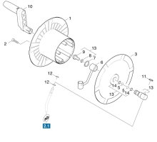 KÄRCHER Ersatzteile Hochdruckreiniger K 720MXS-PLUS-WB*EU 1.034-801.0-A Schlauchtrommel