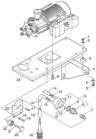 KÄRCHER Professional Ersatzteile Hochdruckreiniger Kaltwasser HD 860 ST 1.856-125.0 Einzelteile