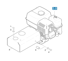 KÄRCHER Professional Ersatzteile Hochdruckreiniger Kaltwasser HD 901 B      EU 1.810-995.0 Einzelteile Haube