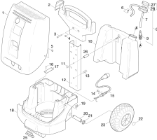 KÄRCHER Professional Ersatzteile Hochdruckreiniger Kaltwasser HD 1094 PLUS EU-II 1.951-973.0 Einzelteile