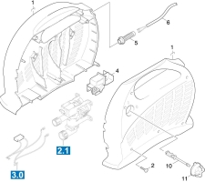 KÄRCHER Ersatzteile Hochdruckreiniger K 2.01 PLUS *EU 1.671-110.0-A Gehaeuse