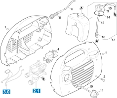 KÄRCHER Ersatzteile Hochdruckreiniger K 2.08 D-PL-WB *EU 1.320-751.0-A Einzelteile