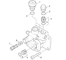 KÄRCHER Professional Ersatzteile Hochdruckreiniger Kaltwasser 1500 C  EU 1.902-791.0 Ventile
