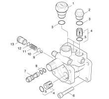 KÄRCHER Professional Ersatzteile Hochdruckreiniger Kaltwasser 1500 1.944-801.0 Ventile