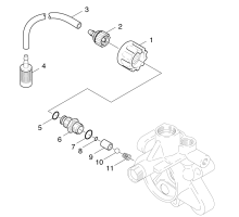 KÄRCHER Professional Ersatzteile Hochdruckreiniger Kaltwasser HD 855          EU 1.979-121.0 Chemie