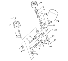 KÄRCHER Professional Ersatzteile Hochdruckreiniger Kaltwasser HD 1000 SI  EU 1.924-111.0 Chemie