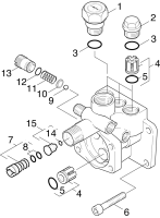 KÄRCHER Professional Ersatzteile Hochdruckreiniger Kaltwasser HD 790 S     EU-II 1.944-402.0 Mengenregulierung