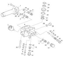 KÄRCHER Professional Ersatzteile Hochdruckreiniger Kaltwasser HD 895 SX PLUS  EU 1.086-912.0 Zylinderkopf