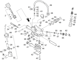 KÄRCHER Professional Ersatzteile Hochdruckreiniger Kaltwasser HD 715 ST   EU II 1.151-502.0 Zylinderkopf