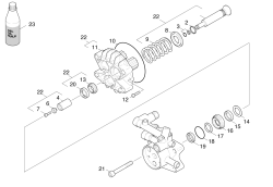 KÄRCHER Professional Ersatzteile Hochdruckreiniger Kaltwasser HD 16/15 PLUSEU-II 1.367-102.0 Kolben