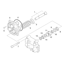 KÄRCHER Professional Ersatzteile Hochdruckreiniger Kaltwasser DELAVAL C 2400 1.286-506.0 Geradschubfuehrung